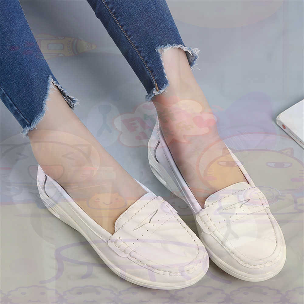 Asian Men Formal Wear - Soft SLIP-ON สตรีขนาดใหญ่รองเท้าเทนนิสสเก็ตบอร์ดสุภาพสตรีรองเท้าผ้าใบแบรนด์หรูกีฬาวิทยาลัย Drop Shipping
