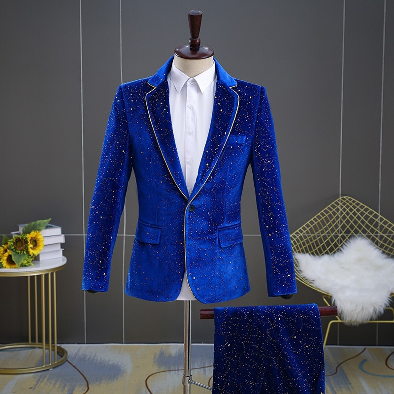 Asian Men Formal Wear - คอลเลคชั่นใหม่ ฤดูใบไม้ร่วง/ฤดูหนาว: ชุดสูทผู้ชายสองชิ้น สำหรับงานแต่งงานและงานเลี้ยง ชุดทางการ ไซส์เอเชีย