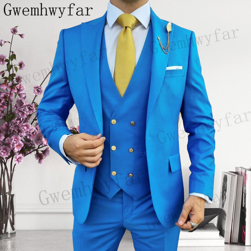 Gwenhwyfar เจ้าบ่าว Peaked Lap - Men Formal Wear For Dinner บทวิจารณ์และราคา