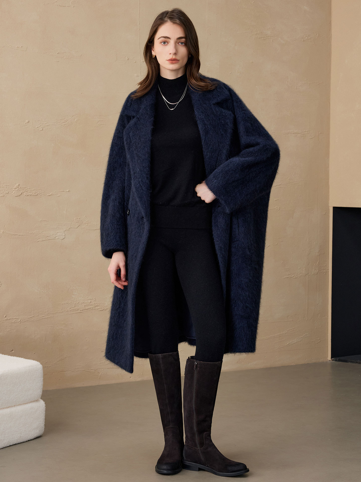 เสื้อเบลเซอร์ผู้หญิง Allingent - Wool Suit Jacket บทวิจารณ์และราคา