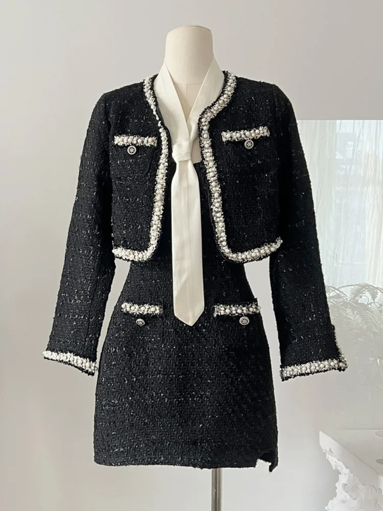 ชุดเซ็ตเสื้อแจ็คเก็ตสั้นและเดร - Wool Suit Jacket บทวิจารณ์และราคา