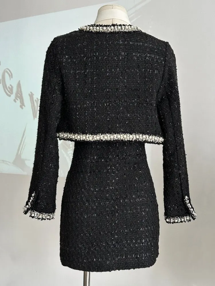 ชุดเซ็ตเสื้อแจ็คเก็ตสั้นและเดร - Wool Suit Jacket บทวิจารณ์และราคา