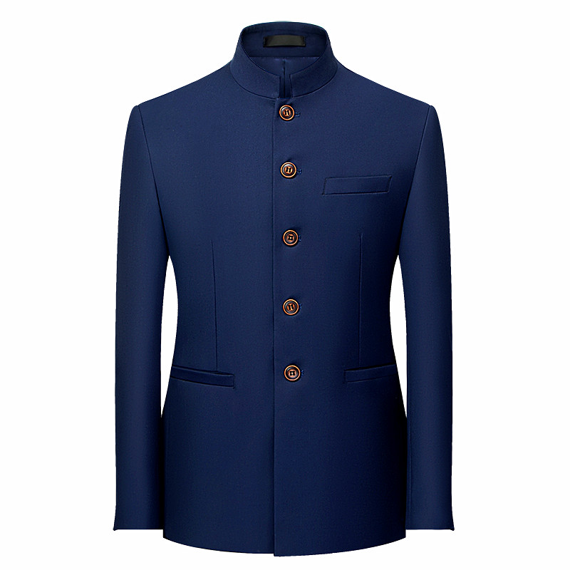 เสื้อสูทผู้ชายสไตล์จีน แขนยาว  - Asian Men Formal Wear บทวิจารณ์และราคา