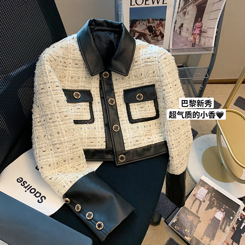 ความคมชัดเย็บTweedหอมลมเสื้อสู - Wool Suit Jacket บทวิจารณ์และราคา