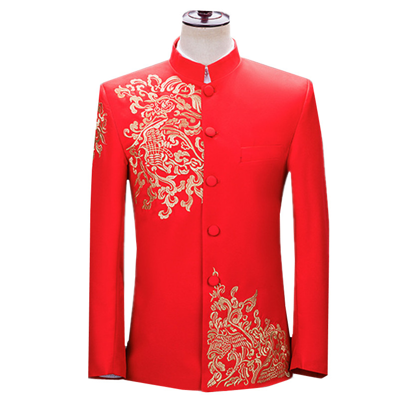 เสื้อสูทปักลายสำหรับผู้ชาย แนว - Men'S Vintage Formal Wear บทวิจารณ์และราคา