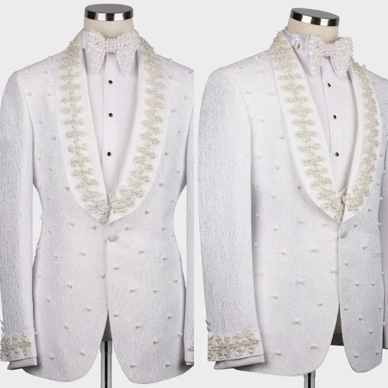 ชุดสูทแต่งงานสีขาวสำหรับผู้ชาย - Men'S Formal Wear No Suit บทวิจารณ์และราคา