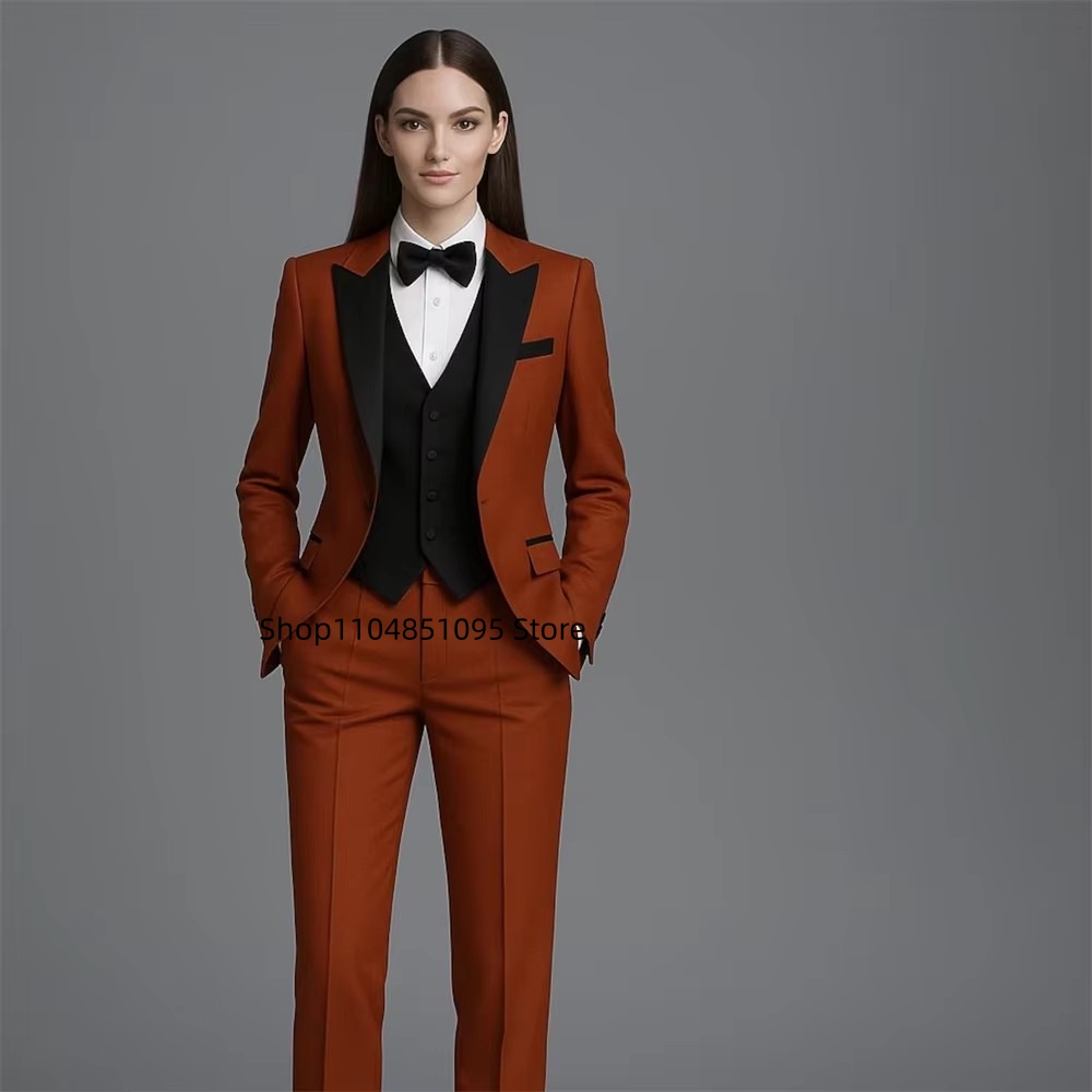 ชุดสูทแฟชั่นสำหรับผู้หญิง 3 ชิ - Wool Suit Jacket บทวิจารณ์และราคา