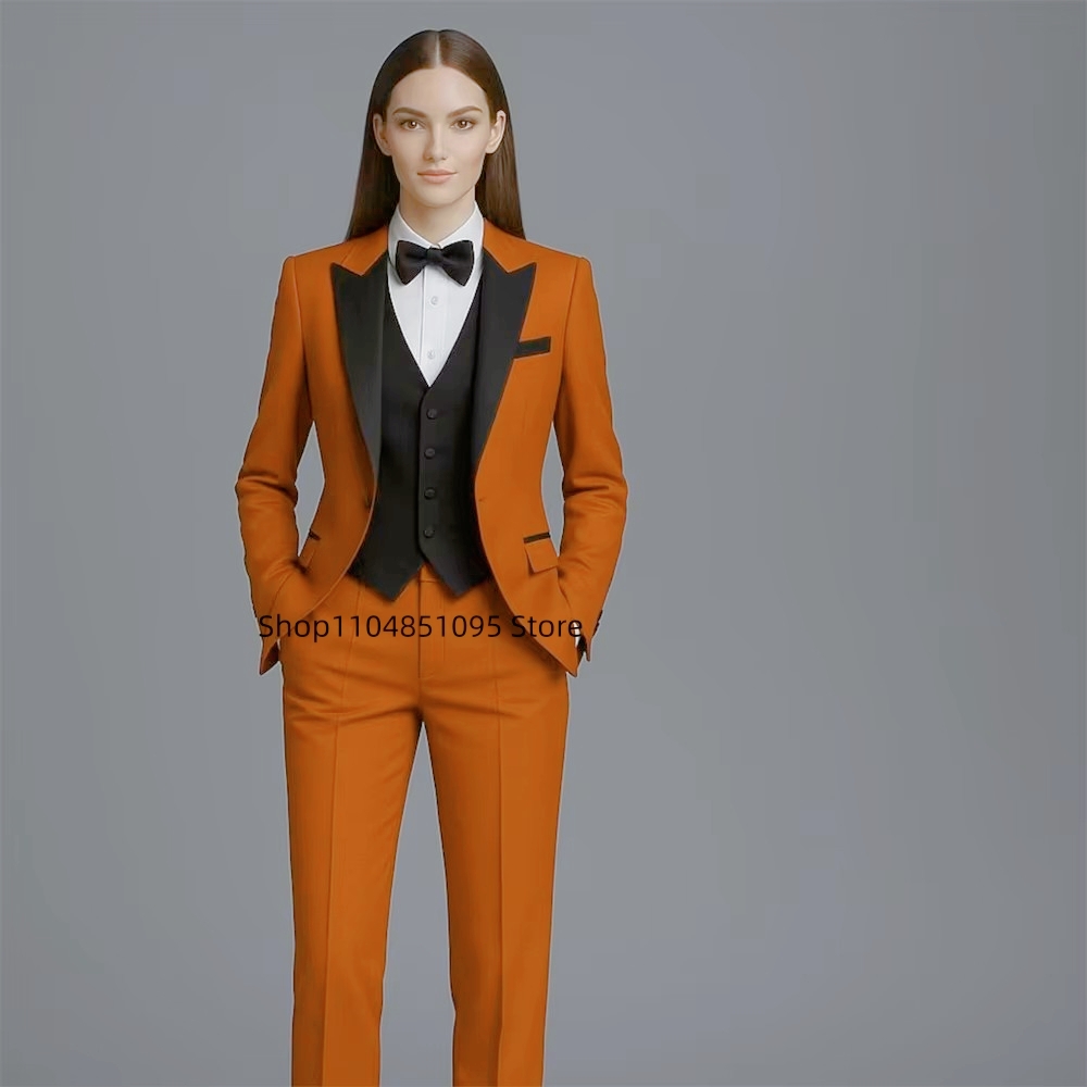 ชุดสูทแฟชั่นสำหรับผู้หญิง 3 ชิ - Wool Suit Jacket บทวิจารณ์และราคา