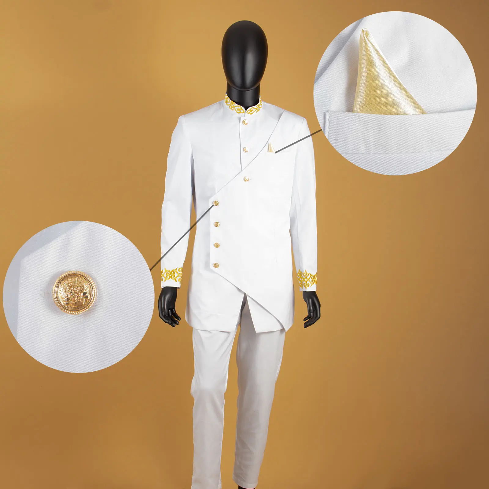 ชุดสูทแบบแอฟริกันสำหรับผู้ชายช - Men Formal Wear Pinterest บทวิจารณ์และราคา