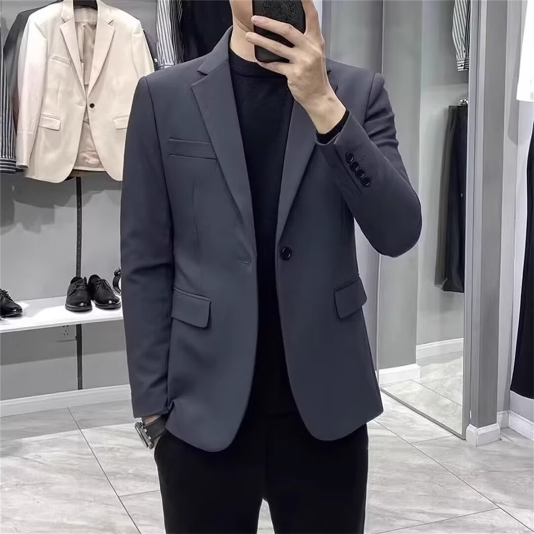 เสื้อเบลเซอร์สไตล์เกาหลีสำหรับ - Asian Men Formal Wear บทวิจารณ์และราคา