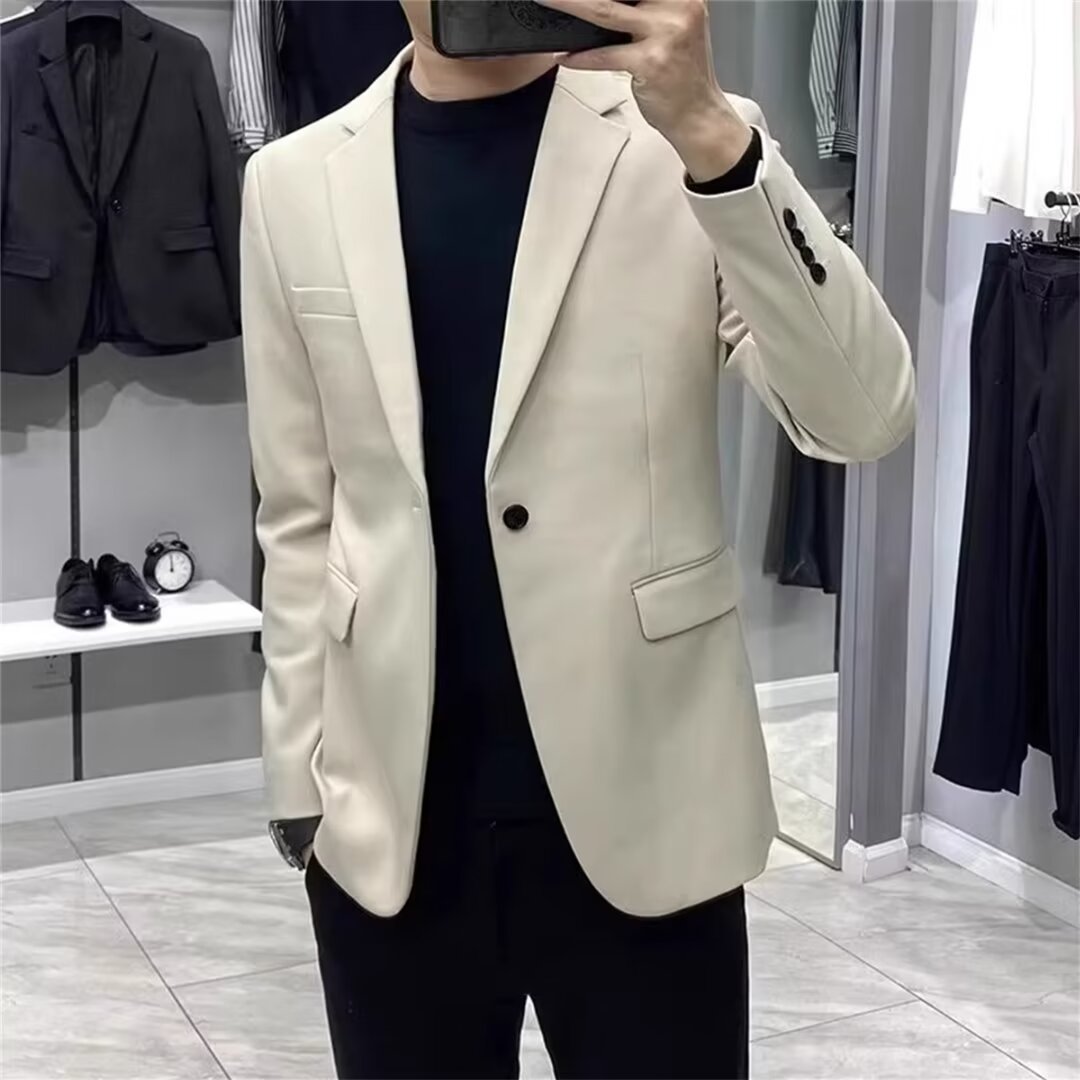 เสื้อเบลเซอร์สไตล์เกาหลีสำหรับ - Asian Men Formal Wear บทวิจารณ์และราคา