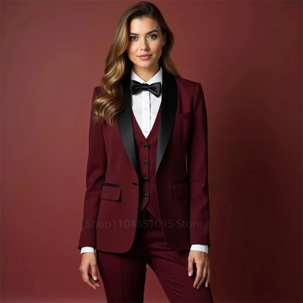 ชุดสูทผู้หญิงแฟชั่น คุณภาพสูง  - Wool Suit Jacket บทวิจารณ์และราคา