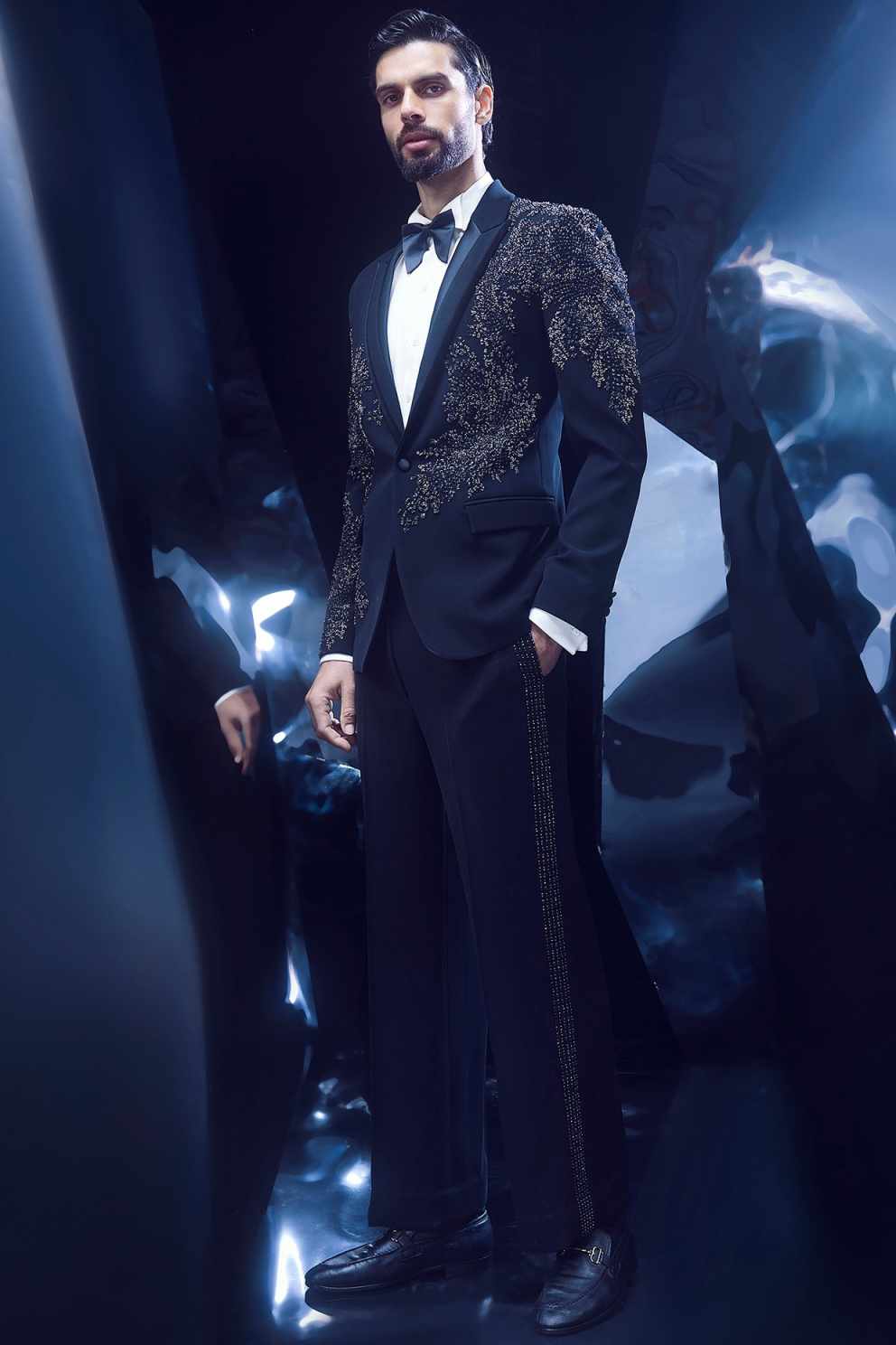 แฟชั่นงานแต่งงานชุดสูทลูกปัดพร - Men'S Formal Wear No Suit บทวิจารณ์และราคา