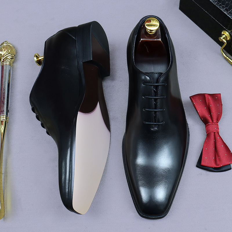Designer ของแท้หนัง Mens Whole - Men Formal Wear Brown บทวิจารณ์และราคา